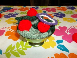 crochet play food