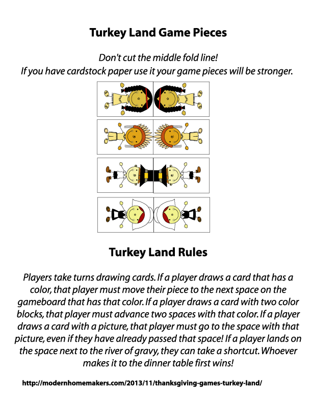 board game pieces printable