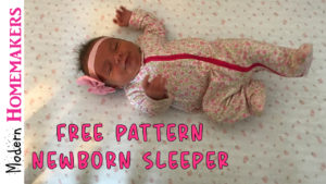 newborn sleeper free pattern